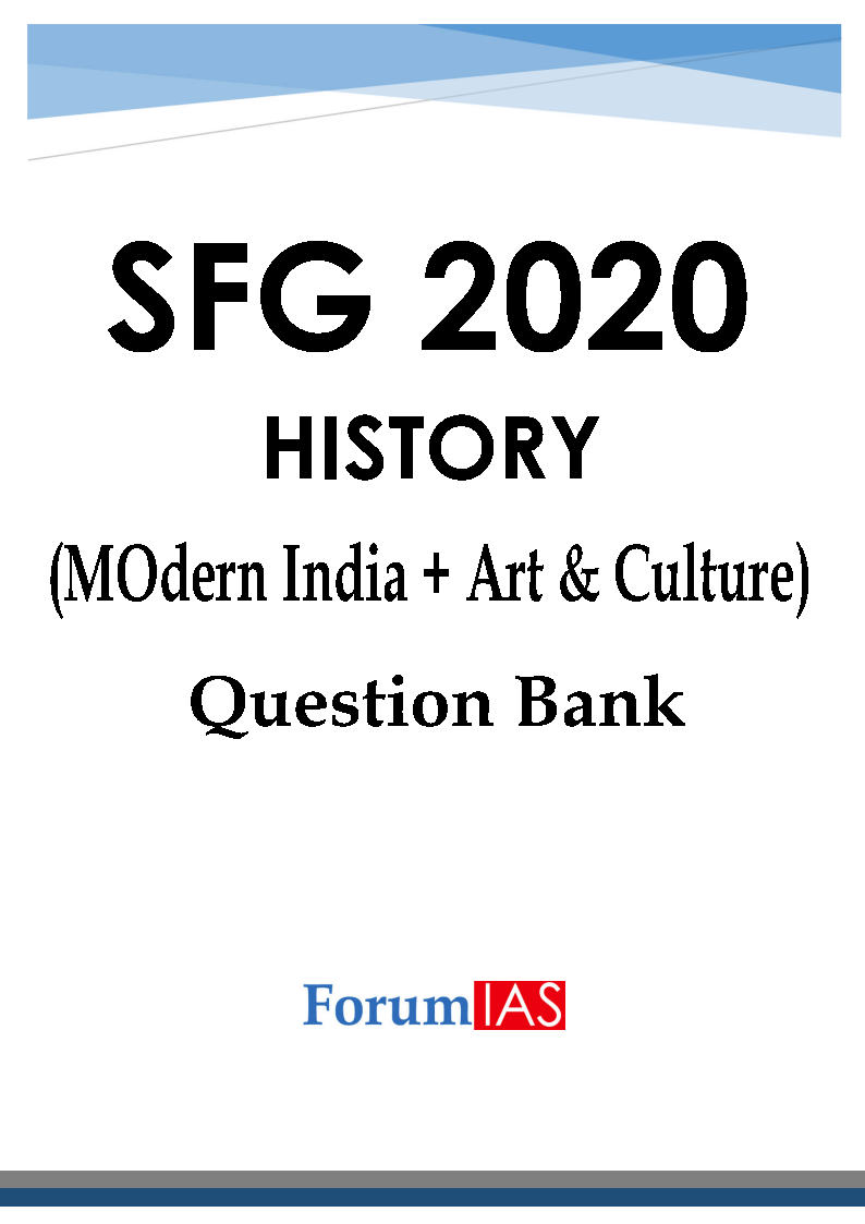 Forum IAS SFG Topic Wise History Mordern India Arts Culture 